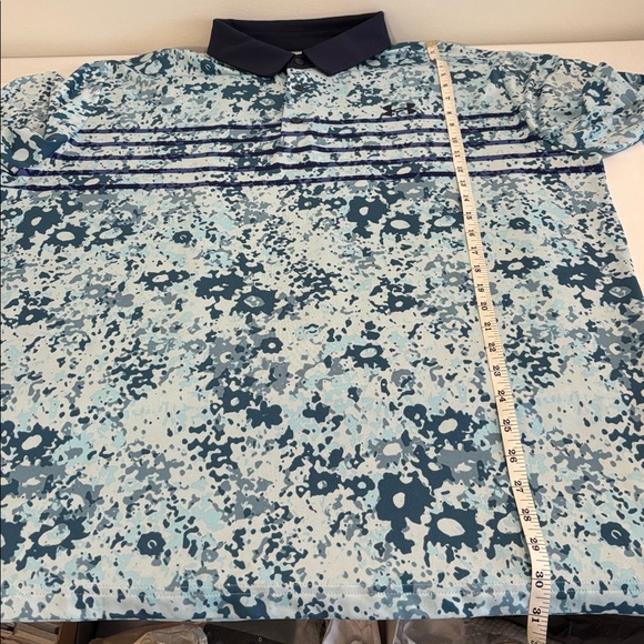 UNDER ARMOUR The Playoff Polo shirt loose fit breathable UPF 40 blue size XXL - Picture 11 of 13